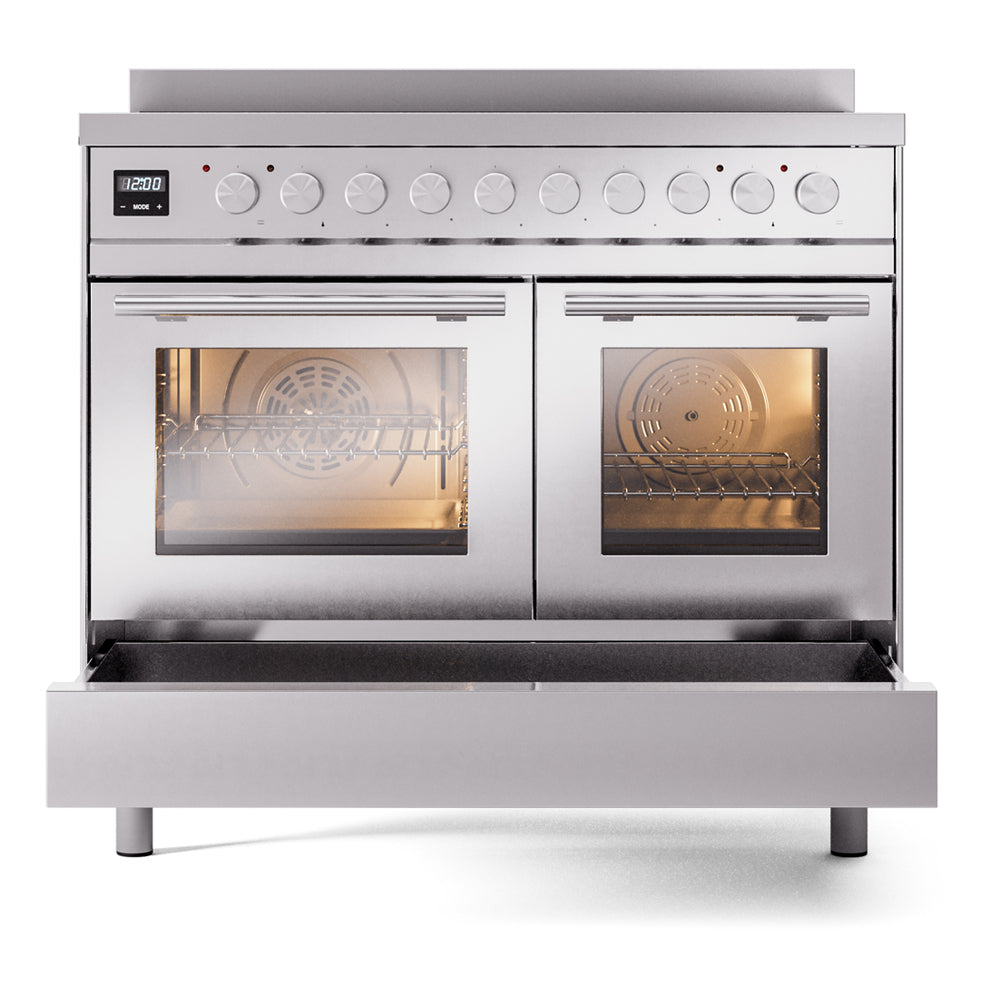 ILVE Professional Plus II 40" Induction Range - Double Ovens, 6-Element Induction - Triple Glass Door - image 6