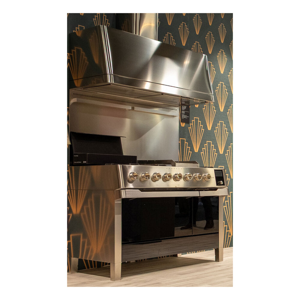 ILVE Panoramagic 48" Dual Fuel Range - 8 Burners + Griddle, Double Ovens - image 3