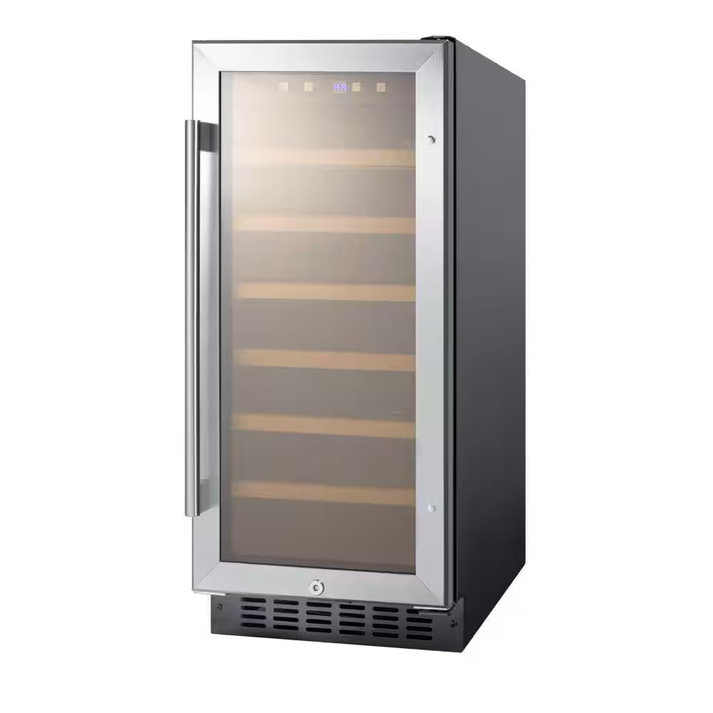 15 In. 33-Bottle Built-In Wine Cooler