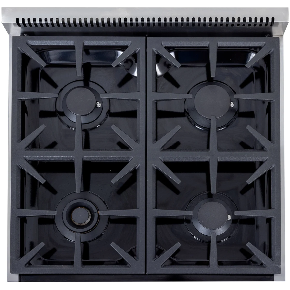 Kucht Professional 24 in. 2.5 cu. ft. Natural Gas Range and Convection Oven KFX2400X