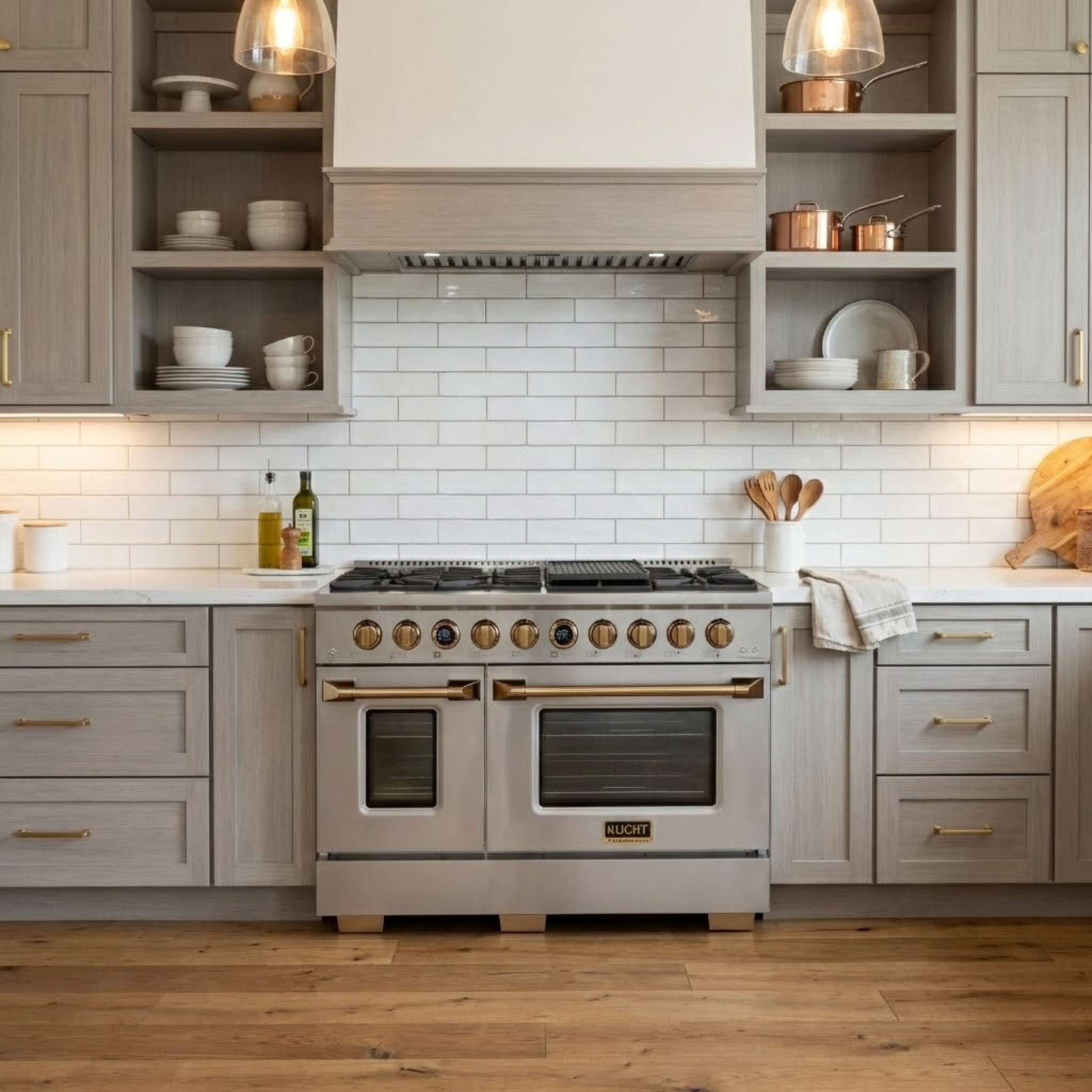 Kucht 48 in. 6.7 cu. ft. 8 Burners Dual Fuel Range KXP48 - image 12