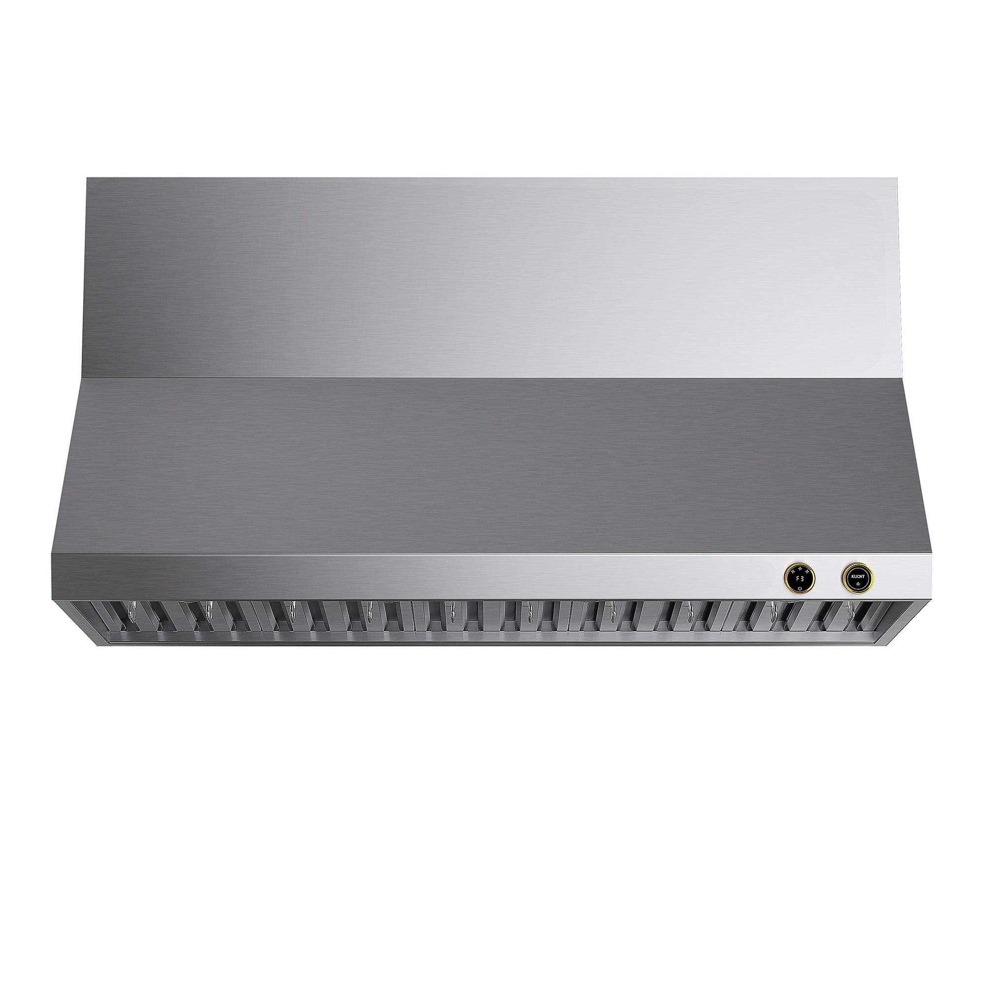 Kucht Pro Style 60 in. 1200 CFM Under Cabinet Range Hood, Stainless Steel, Digital Controls KRH600 - image 1