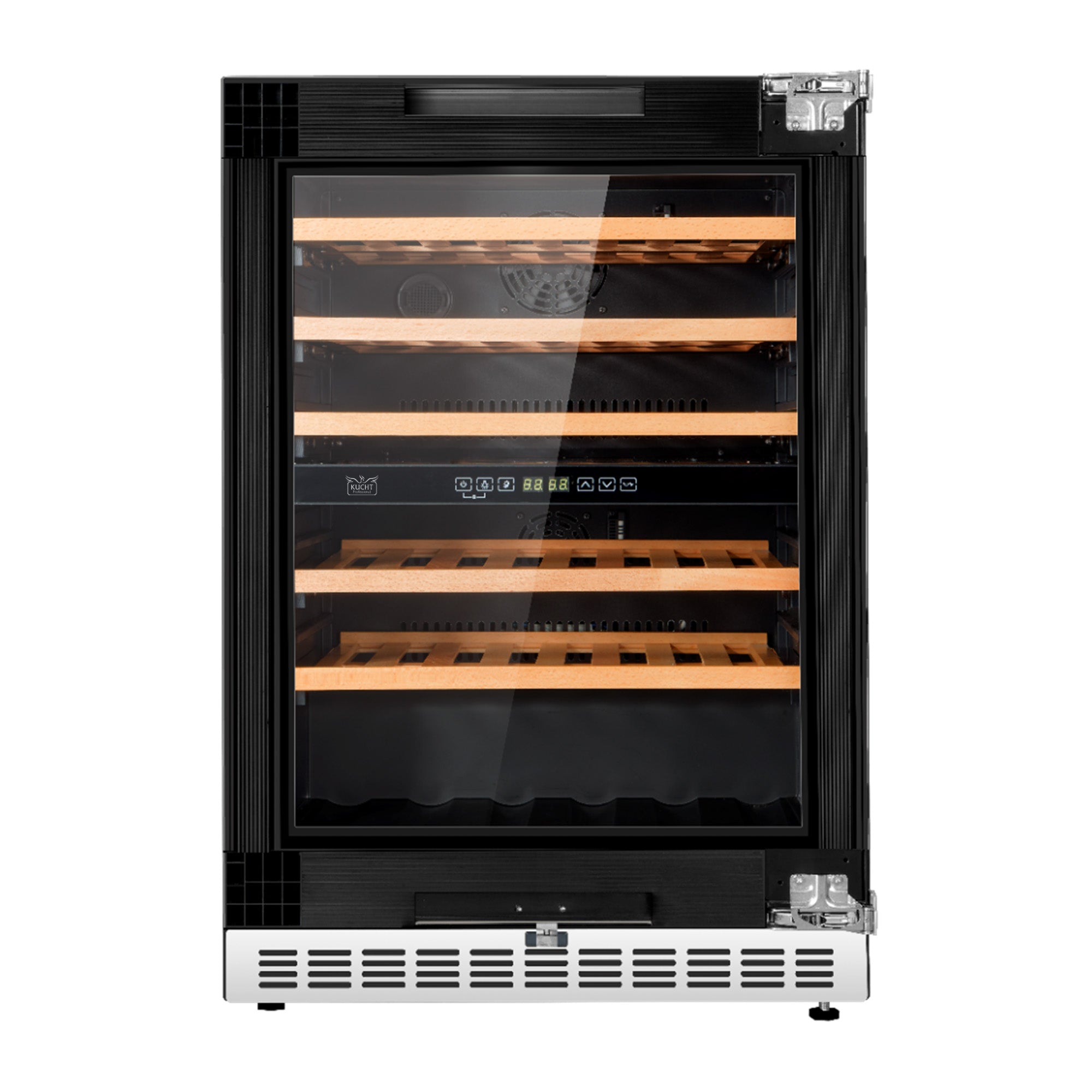 Kucht 24 in. Dual Zone 52-Wine Bottles Wine Cooler in Panel Ready K24UPR - image 1