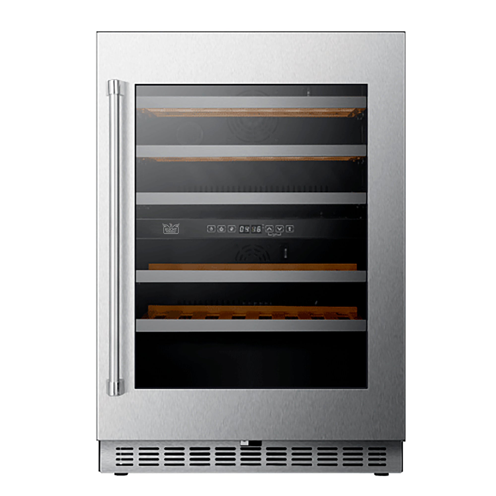 Kucht 24 in. Dual Zone 52-Wine Bottles Wine Cooler K24US - image 1