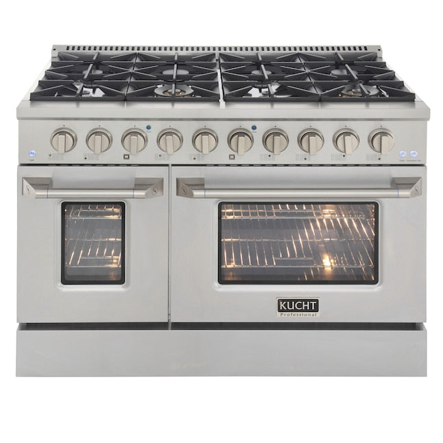Kucht Professional 48 in. 6.7 cu. ft. Dual Fuel Range KDF482 - image 4