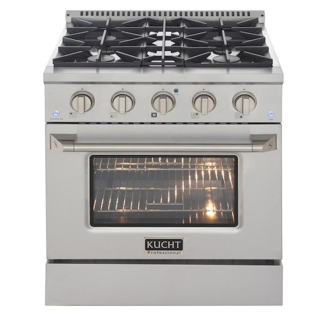 Kucht Professional 30 in. 4.2 cu. ft. Dual Fuel Range KDF302 - image 5