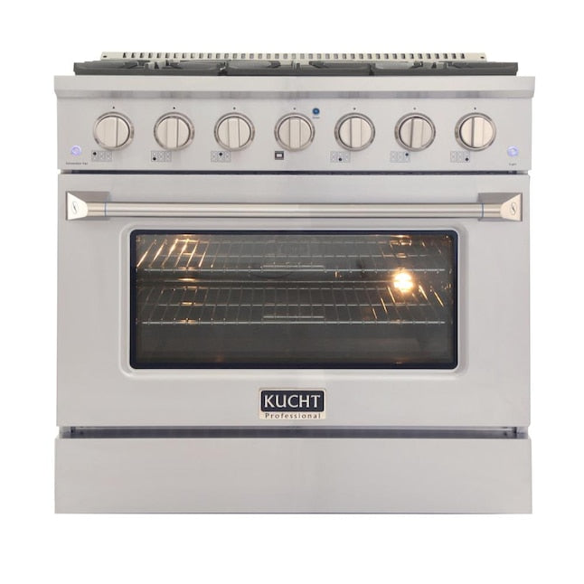Kucht Professional 36 in. 5.2 cu. ft. Dual Fuel Range KDF362 - image 1