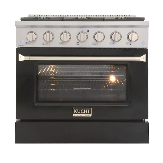 Kucht Professional 36 in. 5.2 cu. ft. Dual Fuel Range KDF362 - image 27