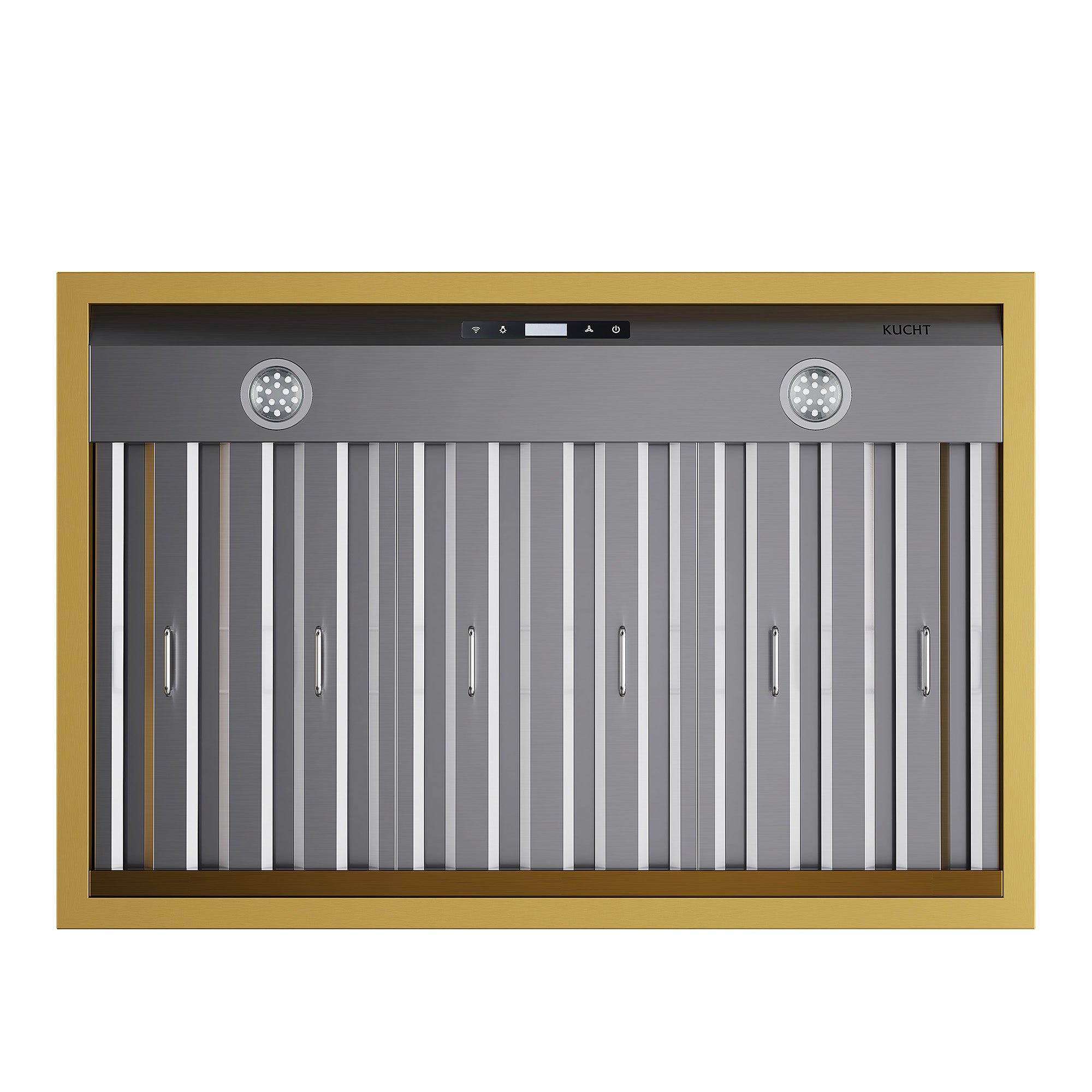 Kucht 36 in. 900 CFM Wall Mounted Range Hood in Stainless Steel KRH36SG - image 4