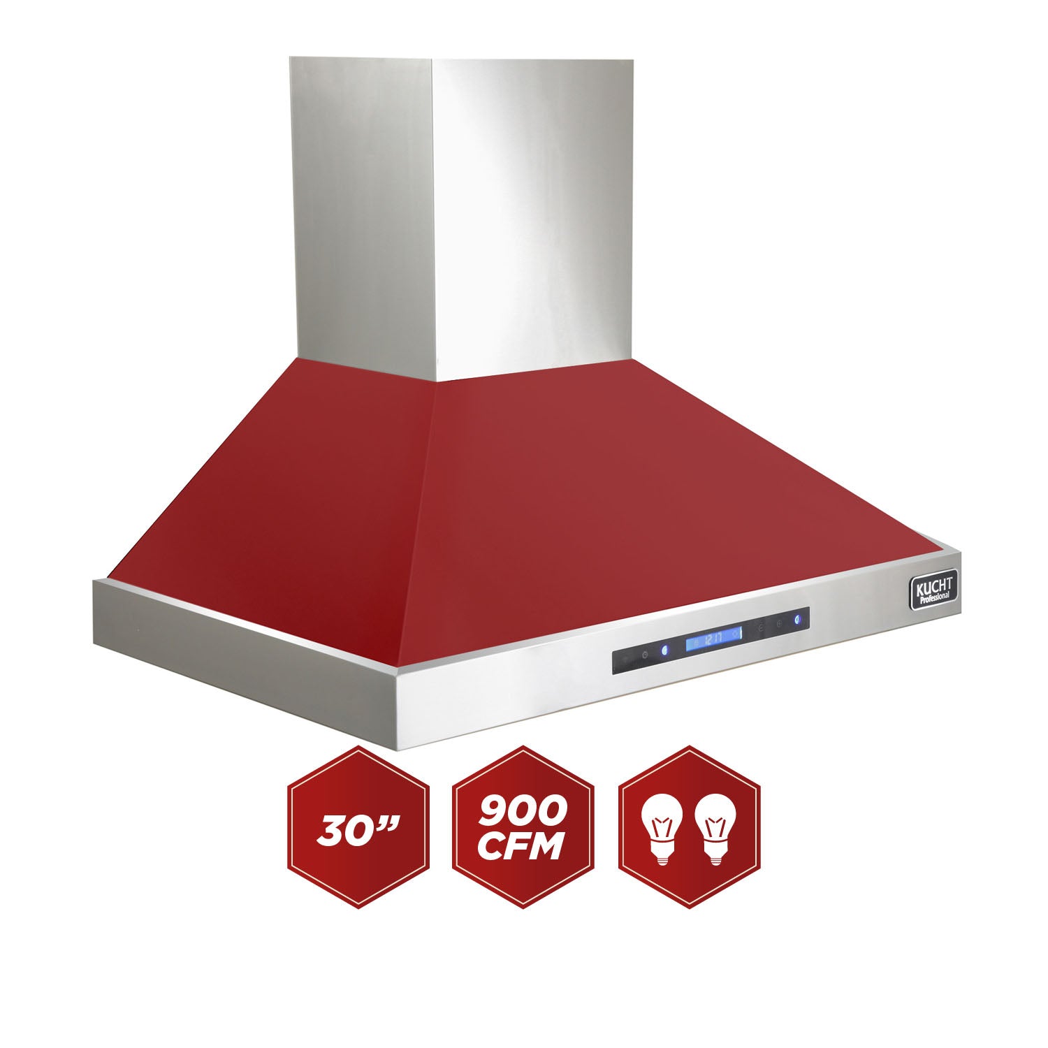 Kucht Professional 30 in. Wall Mounted Range Hood 900CFM KRH3015 - image 2