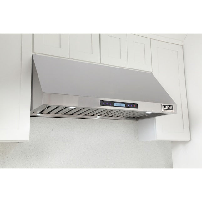 Kucht Pro Style 48 in. 1200 CFM Under Cabinet Range Hood, Stainless Steel KRH4820A - image 2