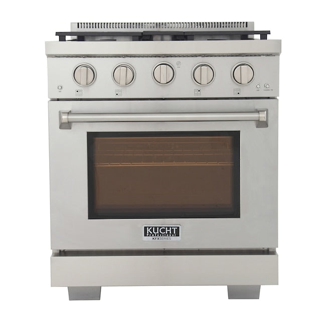 Kucht Professional 30 in. 4.2 cu. ft. Natural Gas Range and Convection Oven KFX3000X - image 1