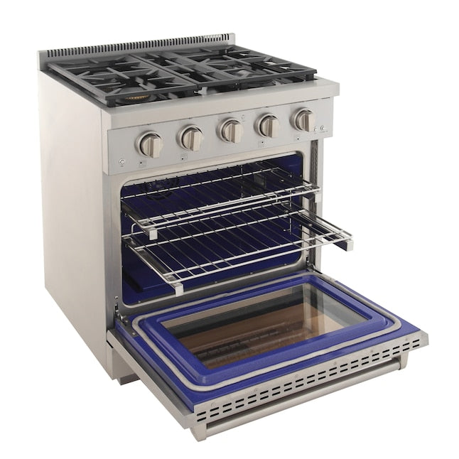 Kucht Professional 30 in. 4.2 cu. ft. Natural Gas Range and Convection Oven KFX3000X - image 7
