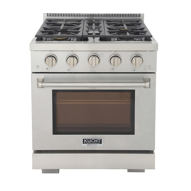Kucht Professional 30 in. 4.2 cu. ft. Natural Gas Range and Convection Oven KFX3000X - image 23