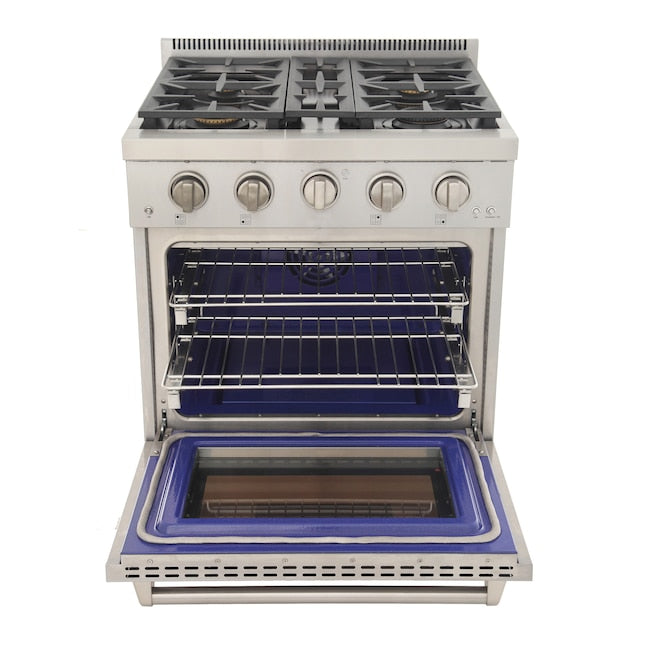 Kucht Professional 30 in. 4.2 cu. ft. Natural Gas Range and Convection Oven KFX3000X - image 22