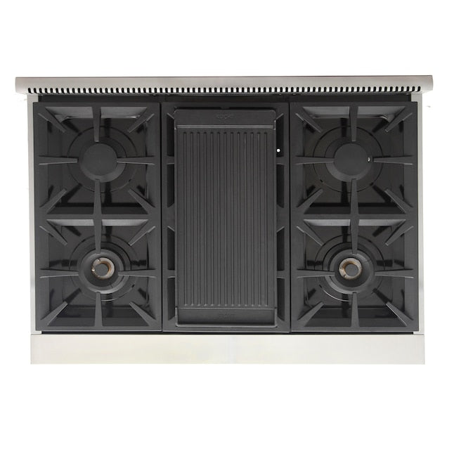 Kucht Professional 36 in. 5.2 cu. ft. Natural Gas Range and Convection Oven KFX3600X - image 9