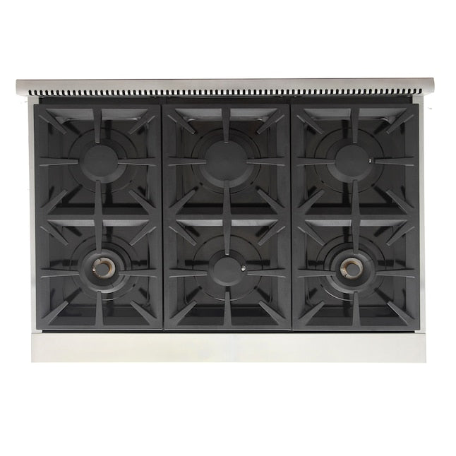 Kucht Professional 36 in. 5.2 cu. ft. Natural Gas Range and Convection Oven KFX3600X - image 5
