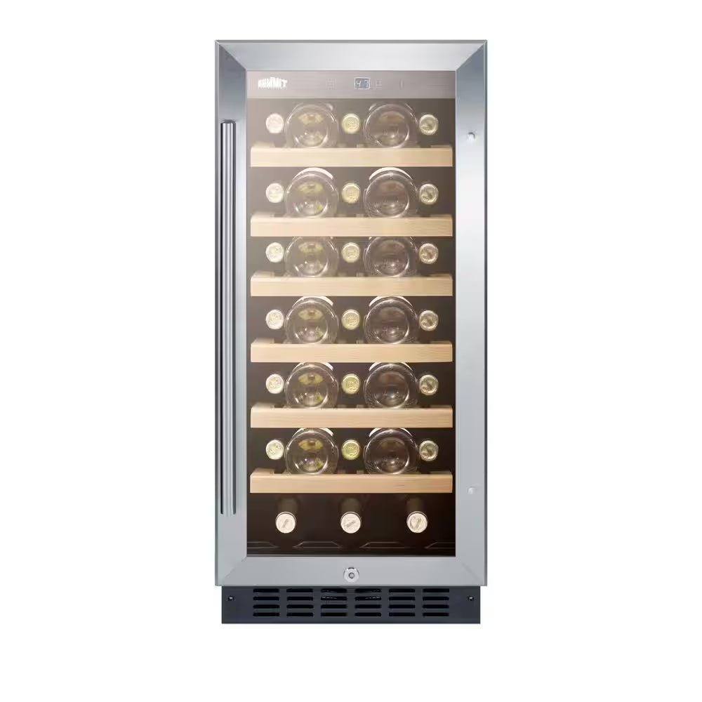 15 In. 33-Bottle Built-In Wine Cooler