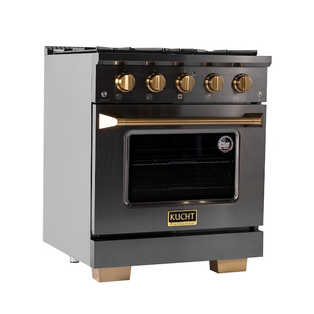 Kucht Gemstone Professional 30 in. 4.2 cu. ft. Dual Fuel Range KED304 - image 18
