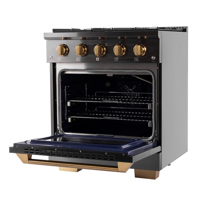Kucht Gemstone Professional 30 in. 4.2 cu. ft. Dual Fuel Range KED304 - image 6