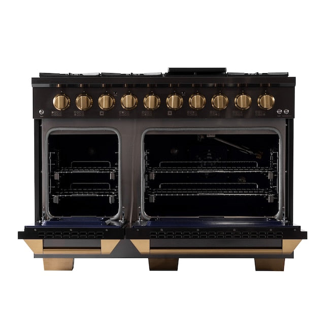 Kucht Gemstone Professional 48 in. 6.7 cu. ft. Dual Fuel Range KED484 - image 21
