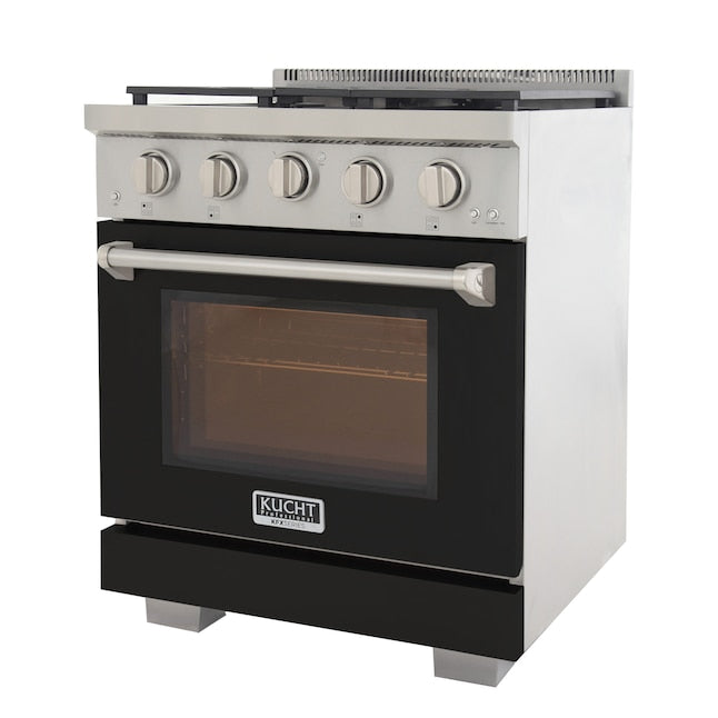 Kucht Professional 30 in. 4.2 cu. ft. Natural Gas Range and Convection Oven KFX3000X - image 42
