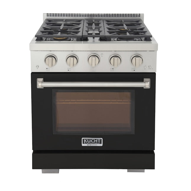 Kucht Professional 30 in. 4.2 cu. ft. Natural Gas Range and Convection Oven KFX3000X - image 41