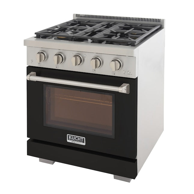 Kucht Professional 30 in. 4.2 cu. ft. Natural Gas Range and Convection Oven KFX3000X - image 54