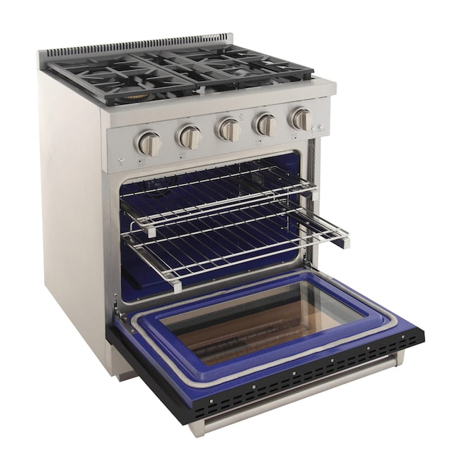 Kucht Professional 30 in. 4.2 cu. ft. Natural Gas Range and Convection Oven KFX3000X - image 46