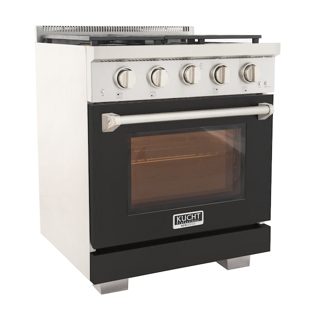Kucht Professional 30 in. 4.2 cu. ft. Natural Gas Range and Convection Oven KFX3000X - image 44
