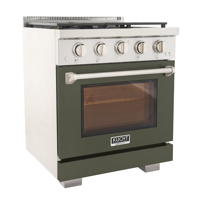 Kucht Professional 30 in. 4.2 cu. ft. Natural Gas Range and Convection Oven KFX3000X - image 121