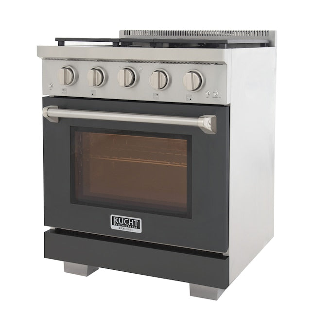 Kucht Professional 30 in. 4.2 cu. ft. Natural Gas Range and Convection Oven KFX3000X - image 165