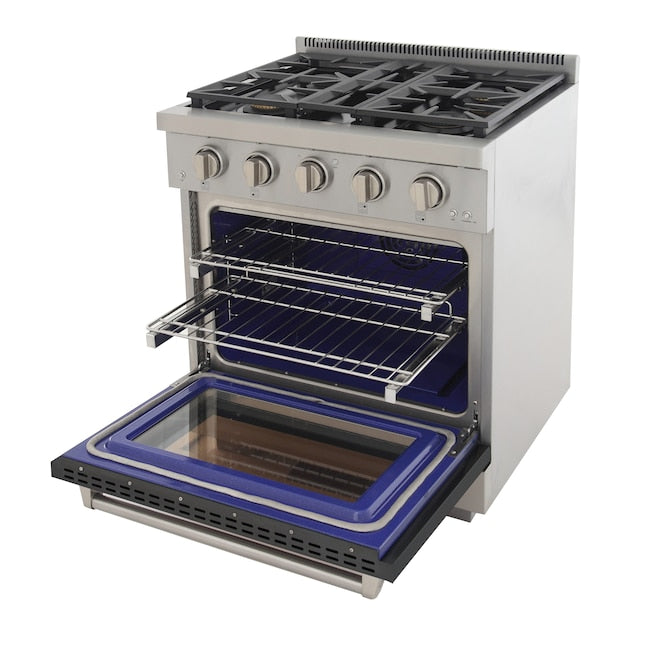 Kucht Professional 30 in. 4.2 cu. ft. Natural Gas Range and Convection Oven KFX3000X - image 150