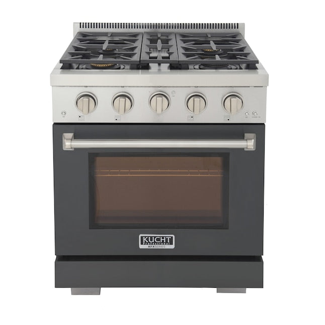 Kucht Professional 30 in. 4.2 cu. ft. Natural Gas Range and Convection Oven KFX3000X - image 159