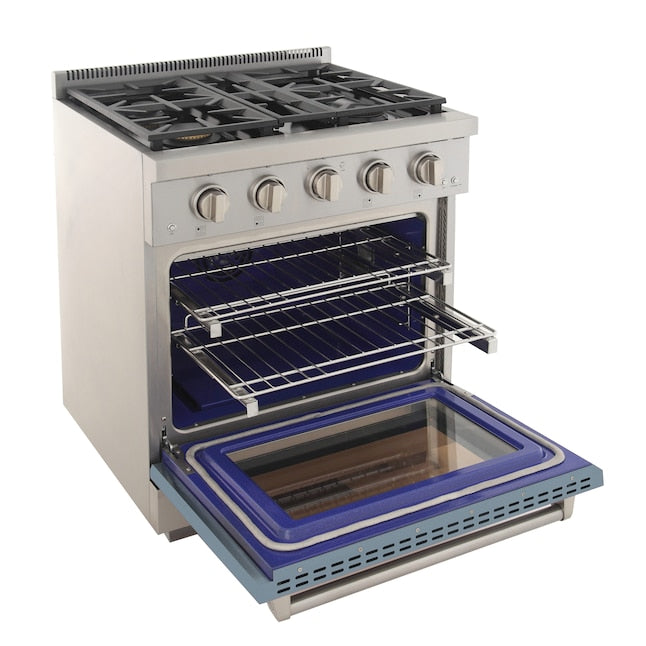 Kucht Professional 30 in. 4.2 cu. ft. Natural Gas Range and Convection Oven KFX3000X - image 98