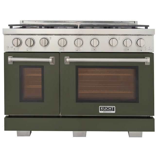 Kucht Professional 48 in. 6.7 cu. ft. Natural Gas Range Two Ovens - One Convection KFX4800X - image 63