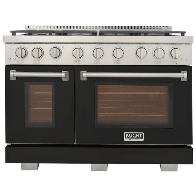 Kucht Professional 48 in. 6.7 cu. ft. Natural Gas Range Two Ovens - One Convection KFX4800X - image 17