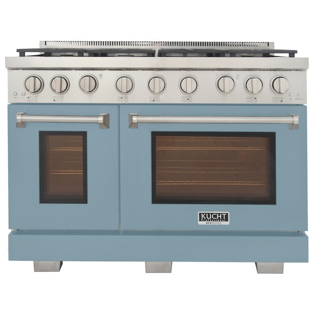 Kucht Professional 48 in. 6.7 cu. ft. Natural Gas Range Two Ovens - One Convection KFX4800X - image 47