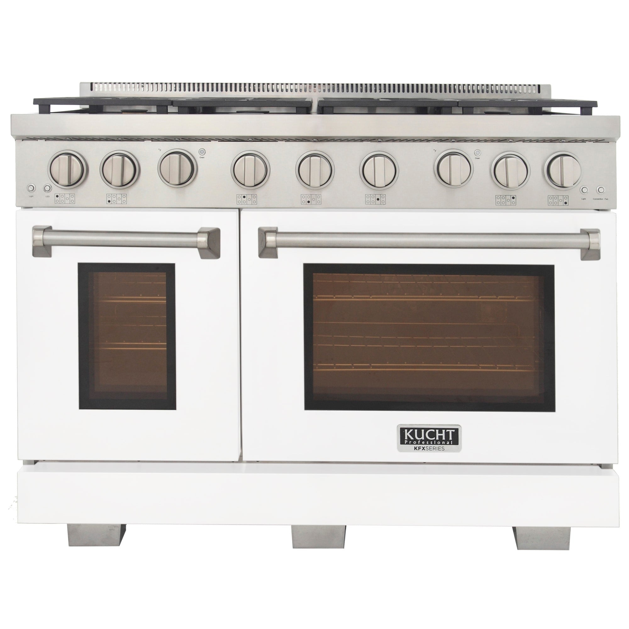 Kucht Professional 48 in. 6.7 cu. ft. Natural Gas Range Two Ovens - One Convection KFX4800X - image 31