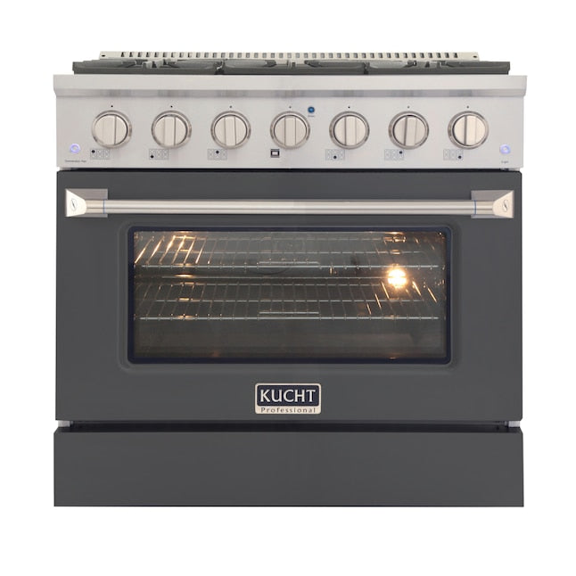 Kucht Professional 36 in. 5.2 cu. ft. Dual Fuel Range KDF362 - image 53