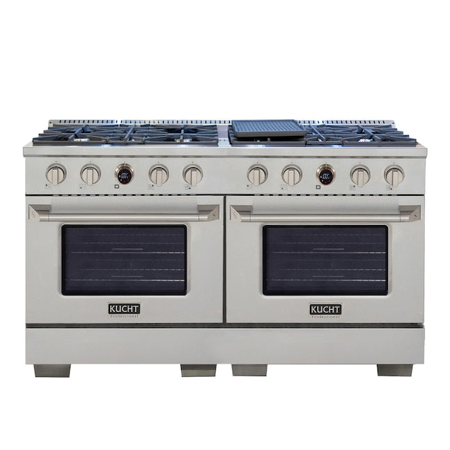 Kucht 60 in. 7.9 cu. ft. 10 Burners Dual Fuel Range KXP60 - image 1