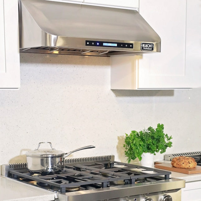 Kucht Pro Style 30 in. 900 CFM Under Cabinet Range Hood, Stainless Steel KRH301A - image 2