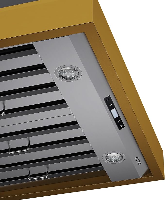 Kucht 30 in. 900 CFM Wall Mounted Range Hood in Stainless Steel KRH30SG