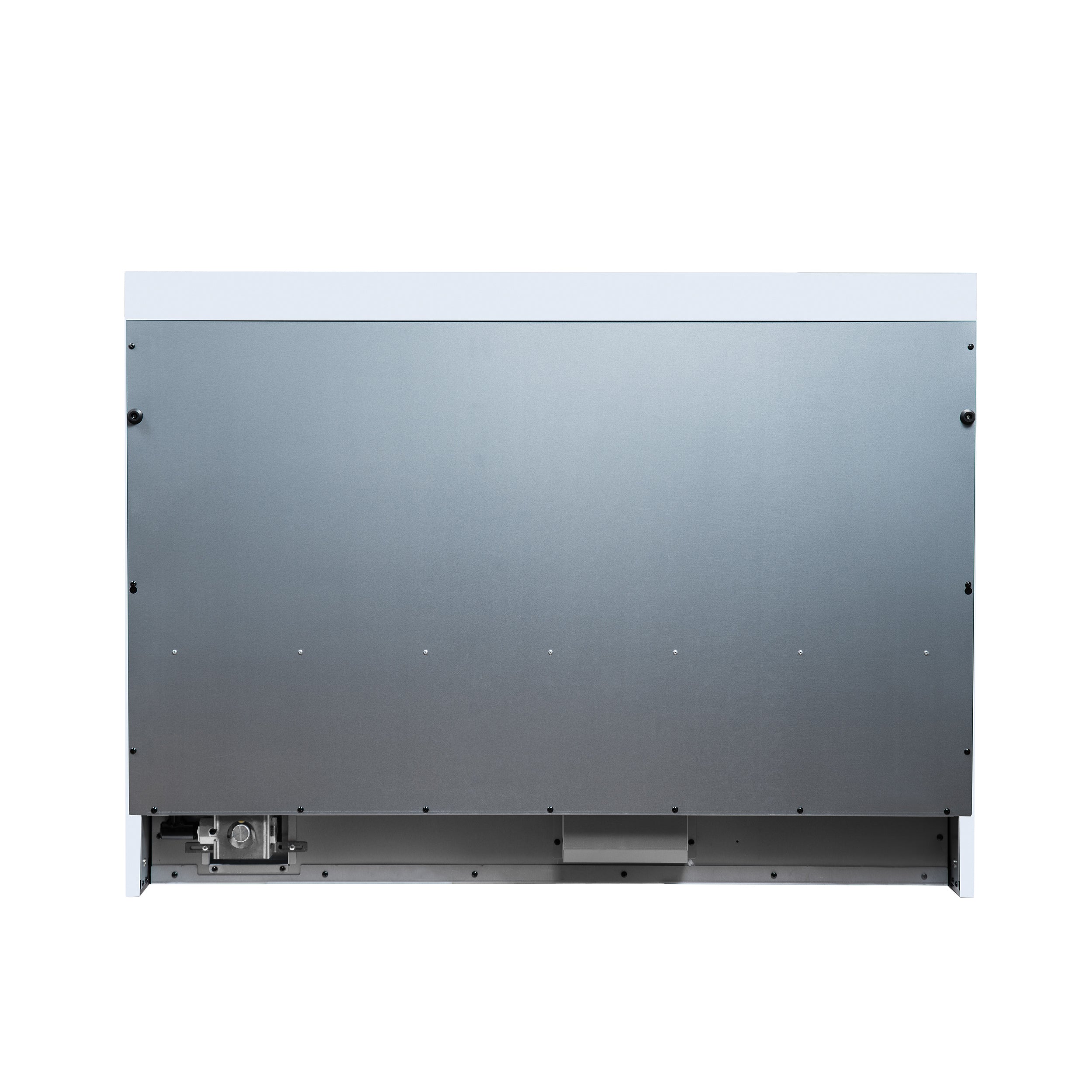 Valente 48" Dual Fuel Range in White, 8 Sealed Burners, 94 000 BTU Cooktop Output, 6.7 Cu.Ft. Double Oven, Telescopic Racks