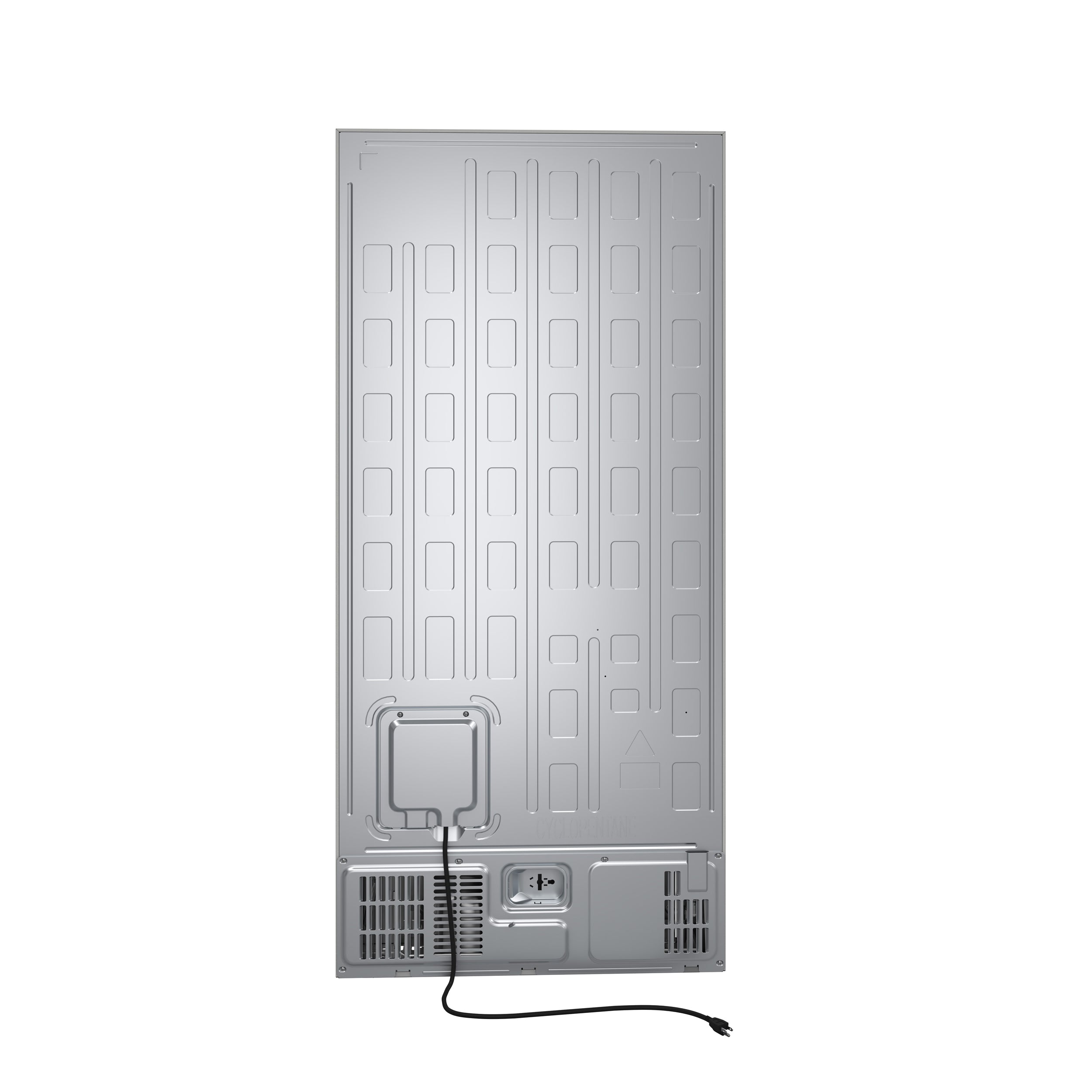 Forno Milano 2-Piece 62-Inch Freestanding Dual Bottom Freezer Refrigerator, Stainless Steel – 34.4 cu.ft, Touch Control, Ice Maker