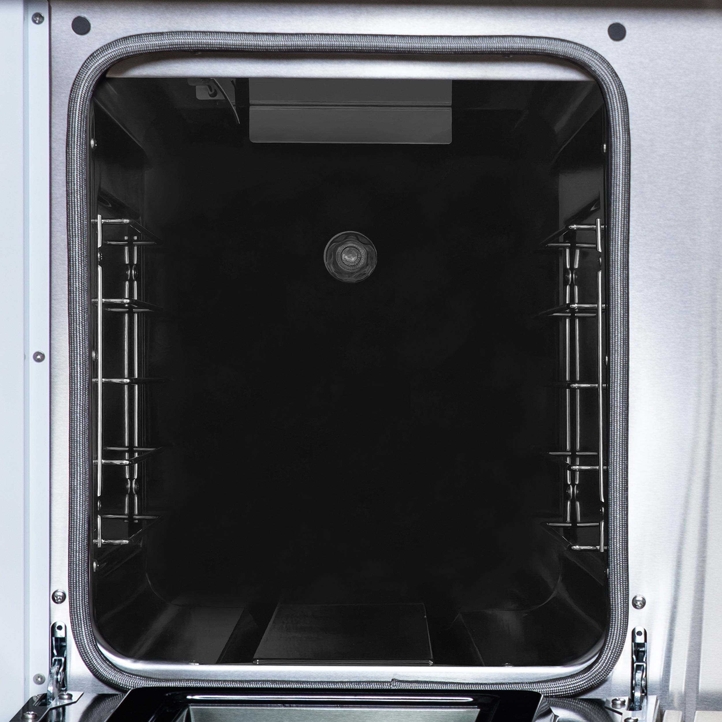 Valente 48" Gas Range in White, 8 Sealed Burnes, 94 000 BTU Cooktop Output, 6.7 Cu.Ft. Double Oven, Telescopic Racks