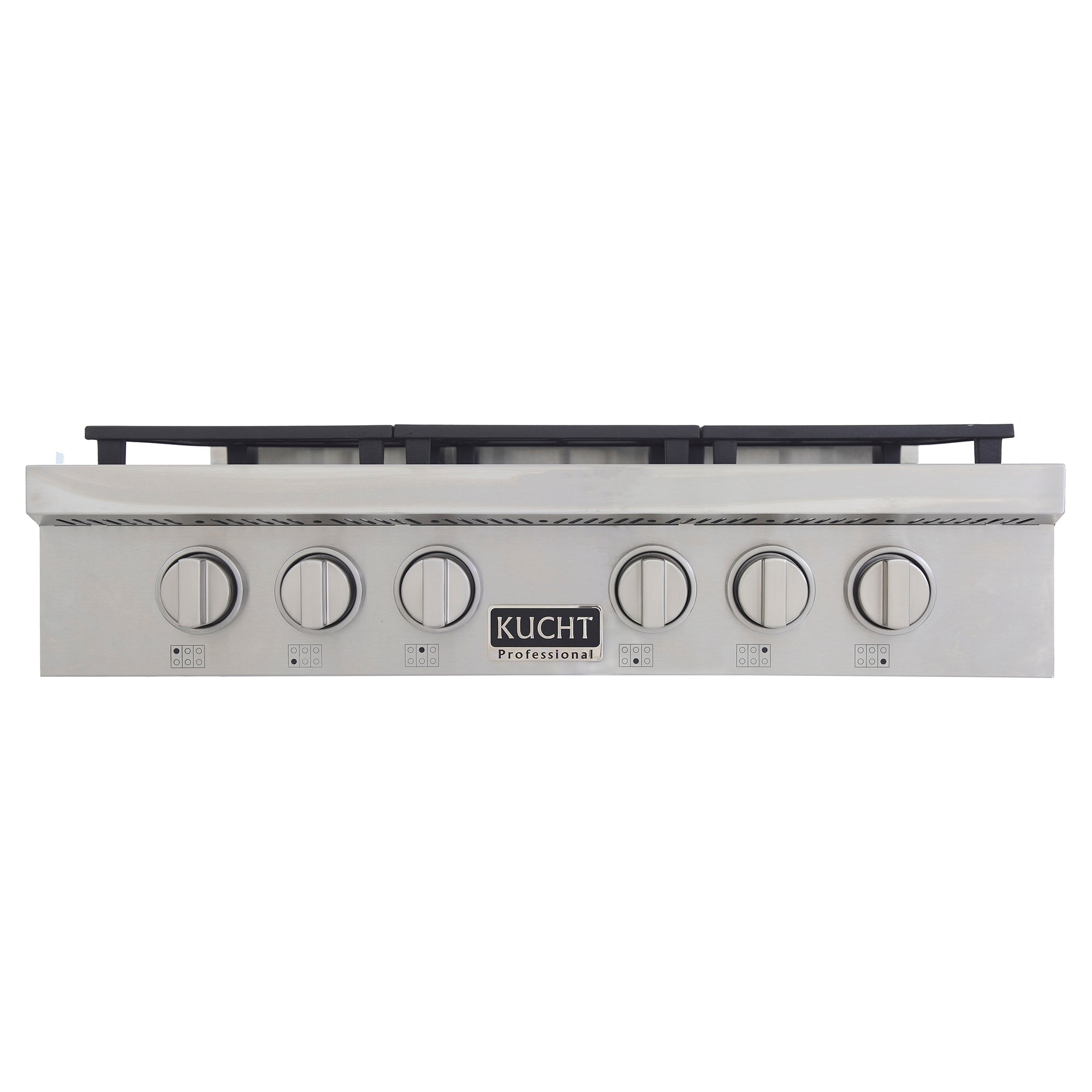 Kucht Professional 36 in.Natural Gas Range Top with Sealed Burners in Stainless Steel KFX369T - image 2