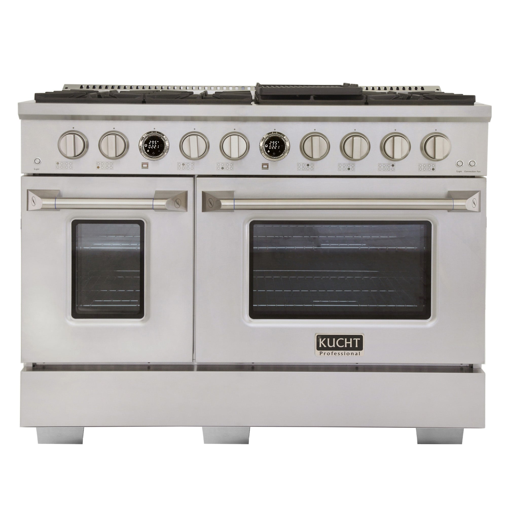 Kucht 48 in. 6.7 cu. ft. 8 Burners Dual Fuel Range KXP48 - image 1