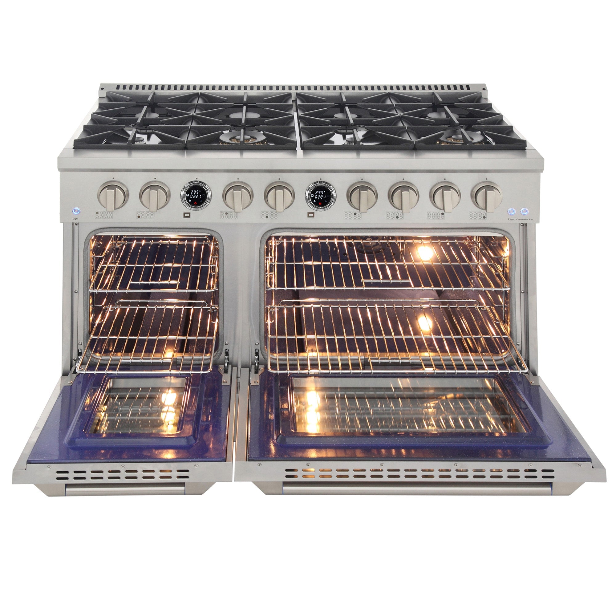 Kucht 48 in. 6.7 cu. ft. 8 Burners Dual Fuel Range KXP48 - image 5