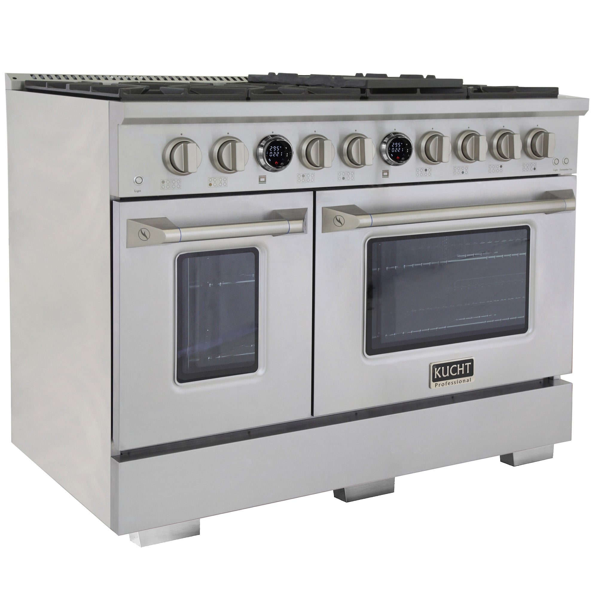 Kucht 48 in. 6.7 cu. ft. 8 Burners Dual Fuel Range KXP48 - image 3
